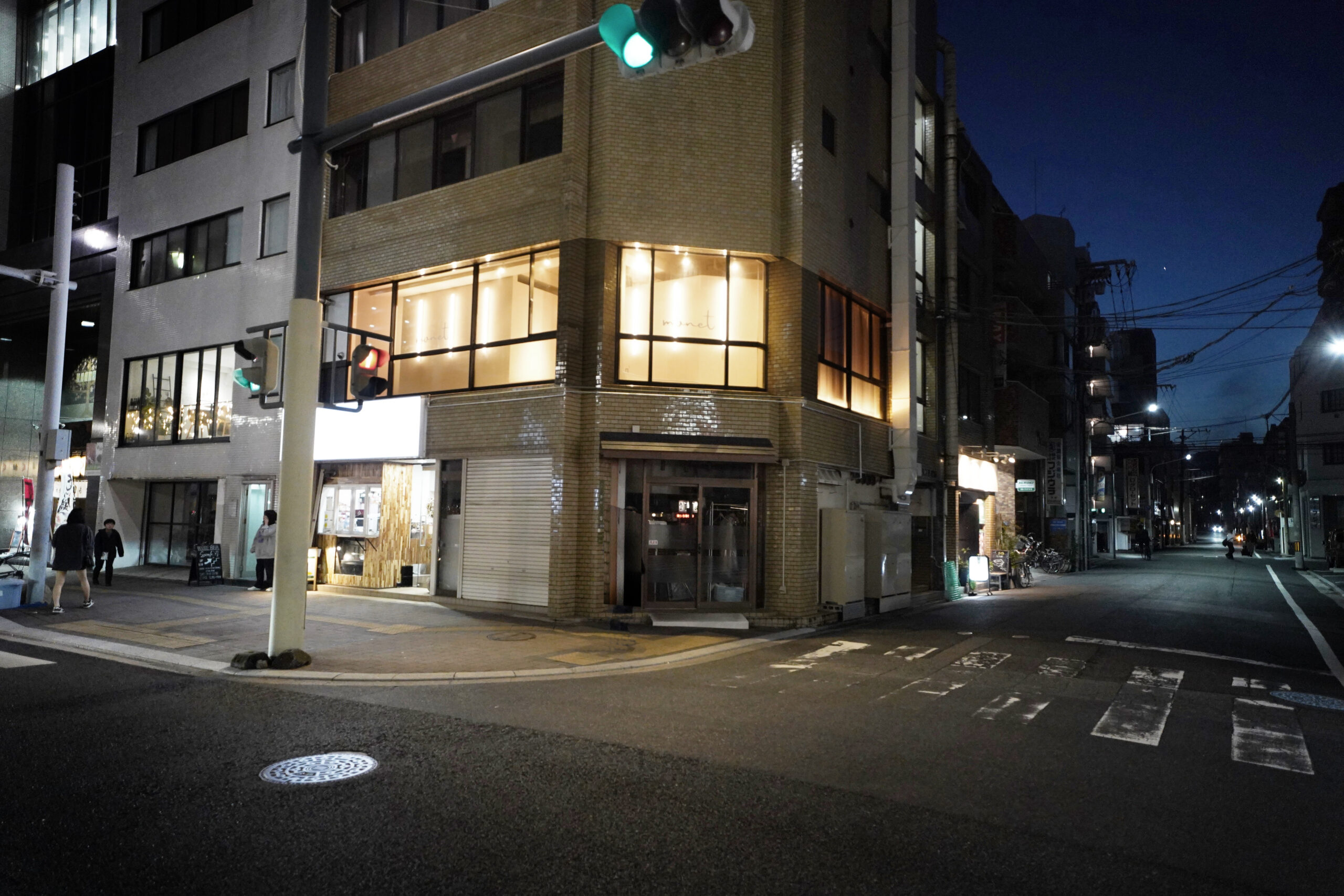 市電土橋駅から徒歩3分のmonet土橋院の外観